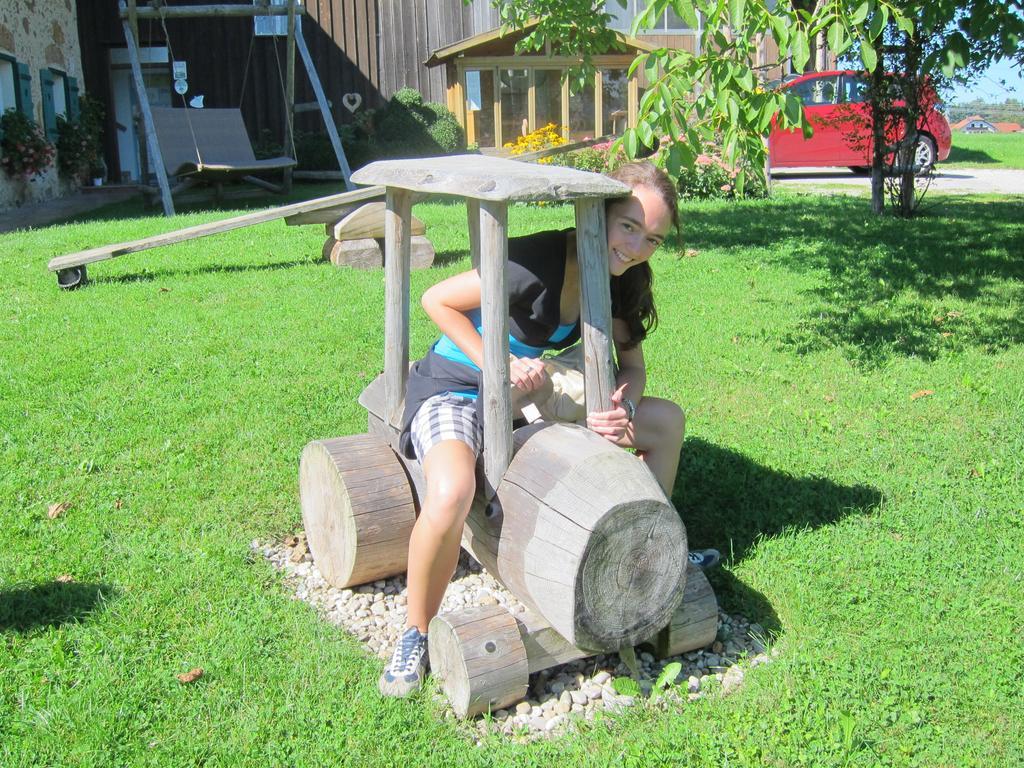 Baby- Und Kinderhof Aicherbauer Seeham ภายนอก รูปภาพ